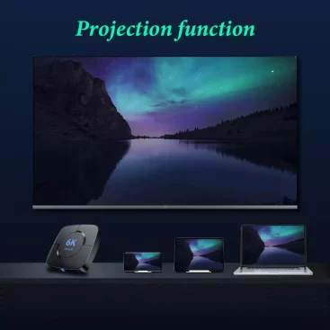 Shenzhen Android TV Box mit Zubehör