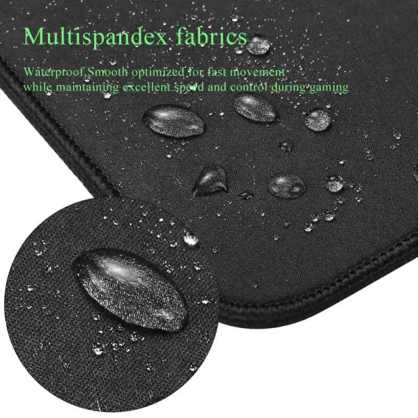 Material de tela impermeable.