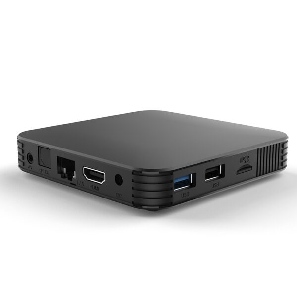 The back of the Android TV box